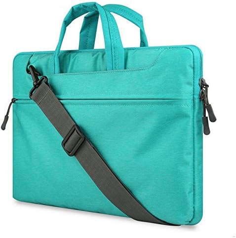 SLBGADIEME Water-resistant Laptop Shoulder Briefcase Bag Portable Computer case handbag For Apple Macbook Air Pro 13.3" Sky Blue