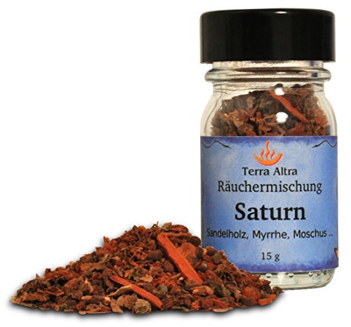 Preisvergleich Produktbild Terra Altra - Planeten-Räuchermischung: Saturn Weithalsflasche 15g
