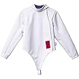 DJJYCTNM Fencing Jacket, Children Adult's 350N Fencing Suit, Foil/Epee/Sabre Fencing Training Equipment (Color : Right hand, Size : 52#)