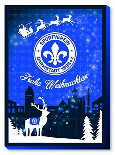 Preisvergleich Produktbild SV Darmstadt 98 Adventskalender, Weihnachtskalender