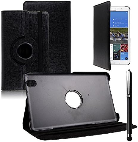 VCOMP Case Cover Cover with Stand and 360 ° Rotation PU Leather Case Cover for Samsung Galaxy Tab Pro 8.4 SM-T320/T321 T325 3G LTE 4G