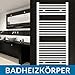 Produktbild AQUABAD® Badheizkörper Venus - Typ: WOS - Weiß, Oval, Seitenanschluss, Größe: 50x120cm