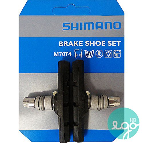 BREMSSCHUHE PAAR M-SYSTEM M70T4 MIT MUTTER / U-SCHEIBE - 2