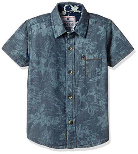 Gini & Jony Baby Regular fit Shirt (121246515913 Blue Indigo(C654)_12M