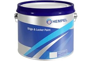 HEMPEL ( MB FIBREGLASS ) Hempel Bilge & Locker - Light Grey - 2.5L - Boat Paint for Bilge & Lockers