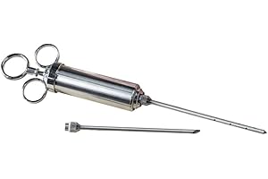 Char-Broil 140 529 - Injecteur de marinade, acier inoxydable.