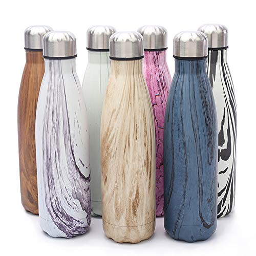 KAILH Borraccia Termica per Acqua in Acciaio Inox, Privo di BPA, BPS, ftalati, Bottiglia Termica Inox, per Bambini, Scuola, Ufficio, Sport, Palestra, Yoga, Resistente ai Graffi, Facile da Pulire