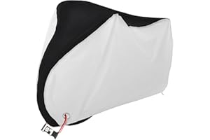 Baogaier Copri Bicicletta Impermeabile, Copertura Bicicletta con Sacca per Il Trasporto, Antipolvere Vento Pioggia Protezione UV, 190T Custodia Protettiva per Bicicletta 200x110x70cm
