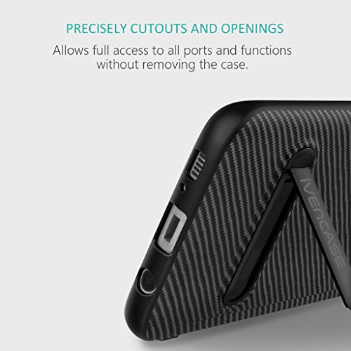 Funda Galaxy S8 Negro ivencase Anti-Ara azos Suave TPU Carcasa Metal Stand Fibra de Carbono Silicona Funda para Samsung Galaxy S8 5 8 reviews Funda Galaxy S8 Negro ivencase Anti-Ara azos Suave TPU Carcasa Metal Stand Fibra de Carbono Silicona Funda para Samsung Galaxy S8 5 8