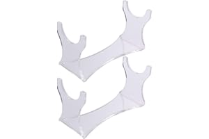 Vosarea 2 Pièces Acrylique Épée Présentoir Support Clair Épée Présentoir Support Épée Organisateur pour Samouraï Épée Katana Wakizashi Tanto