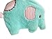 Lovely Blue Elephant Design Hot Water Bottle 1000ML (28x23cm)