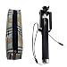 BMF Next Gen Compact Selfie Stick Wired for iPhone and Android with protective carry bag RS.279.00