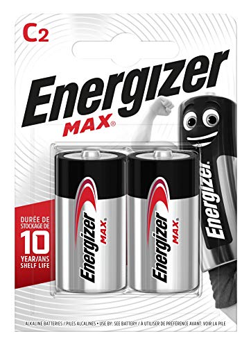 ENERGIZER- 1 Blister con 2 pilas C LR14 Max