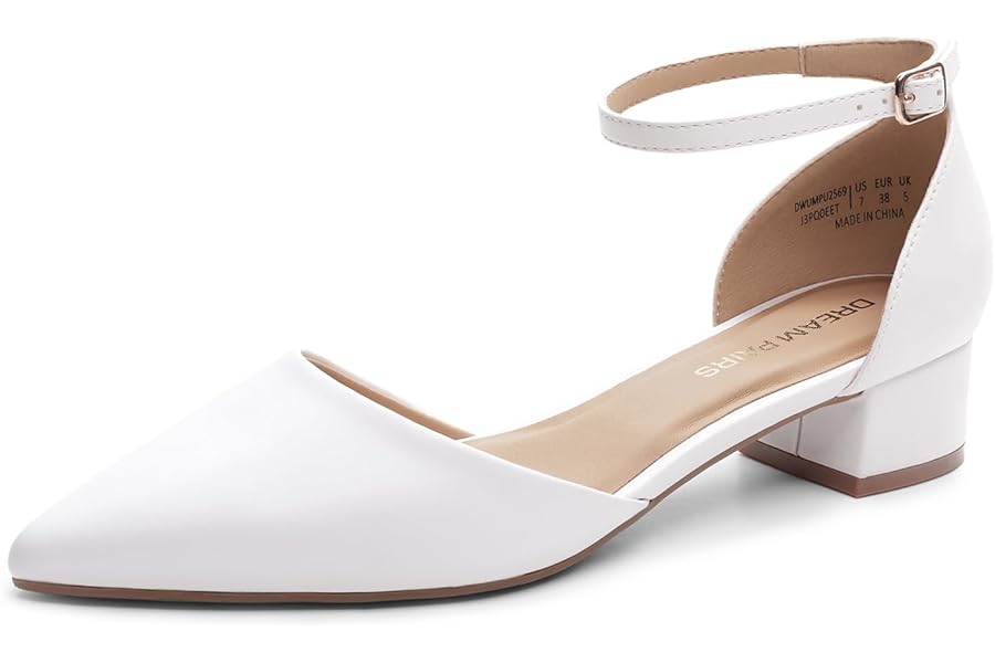 DREAM PAIRS Women's Closed Toe Pumps