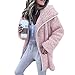 Produktbild Cramberdy Damen Winter Warm Mantel, Wintermantel Plüschjacke, Damen Plüschjacke Winter Mantel, Damen Winter Hoodies Strickjacke, Frauen Elegante Kapuzen-Jacke Outwear Coats, Warm Lang Mantel