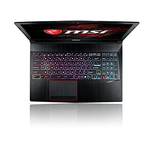 MSI GE63 7RD Raider 007UK 15 6-Inch FHD Gaming Laptop -  Black   Intel Core i7-7700HQ 2 8 GHz  16 GB RAM  128 GB SSD Plus 1 TB HDD  GeForce GTX 1050Ti