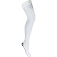 Saphena - Unisex Class 1 Graduated Compression Medical After Surgery Thigh High Non Slip Anti Embolism Stockings with Grips (Small, Green (THG))