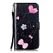 Produktbild Huawei P9 Lite Hülle [Mit gehärtetem Glas Display Schutz], idatog(TM) Magnetische Schlag Buch Art Schutzhülle, Hohe Qualität Klassische Bunte Kühles Muster Design Premium PU Leder Faltender Mappen Kasten mit [Kredit Karten Steckplätze] Stand Funktion Folio Schutzhülle Perfekt Passt Für Huawei P9 Lite
