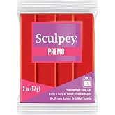 Sculpey Premo Polymer Clay 57gr Cadmium Red