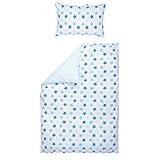 Odenwälder Babynest Jersey Wendebettwäsche 100x135 + 40x60 cm Sterne