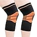 Produktbild Kompression Knie Sleeve für Basketball, Volleyball, Wrestling, Powerlifting, Laufen, Joggen, Kniebandage Unterstützung für Meniskus Reißfestigkeit, Arthritis, Schmerzlinderung und Verletzungen Recovery, Kids Youth Herren Damen Gr., S: 14.5" - 17"