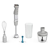 Frullatore A Immersione Moulinex Quickchef+ 1000W - Con Lame Powelix, Bicchiere E Tritatutto, 20 Velocità - Foto 10