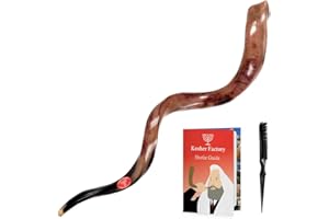 KOSHER FACTORY casher Factory 88,9 cm -37 "Histoire des Shofar casher au Yémen de haute qualité et polonais + Sac