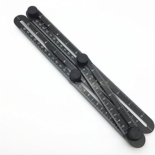 Angleizer Template Tool: Multi Angle Accurate Measuring, Extra 0.5 cm Ruler, Durable All Angles Angle-izer for Builders, Handymen, Craftsmen, General DIY