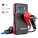 Produktbild Suaoki P6 Auto Starthilfe Batterie 800A Car Jump Starter(bis zu 6.0L Benziner oder 5.0L Dieselmotoren) mit 2 USB Port Power Bank Taschenlampe