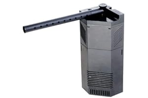 AquaOne JP 092 Filtre intérieur pour Aquarium 250 l h Système de Filtration Pompe d'angle Filtre d'éponge Filtre d'éponge Silencieux