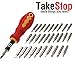 Produktbild takestop® Kit 30 in 1 Präzisions Bitsatz Schraubendreher Torx Profi Kompakt magnetisch Griff rutschfest für Handys uhren PC Computer Reparatur