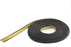 KS24 Glasband schwarz 10x2 flach Beutel à 2m