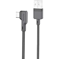 Portronics Konnect L POR-1081 Fast Charging 3A Type-C Cable 1.2Meter with Charge & Sync Function for All Type-C Devices…