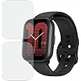 TELTREK Screen Guard for Amazfit Active Smartwatch Screenguard, Edge to Edge TPU Fiber Film not Tempered Glass Screen Protector for Amazfit Active (Pack of 2)
