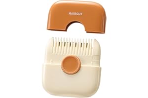 ZAVASIKA Grehge wo in one hair Comb Cutter, Double Sided Baby hair cutting Razor Comb,Hair clipper Bang Comb Styling Tool (Pack Of 2)