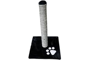 Nayeco 305X-LW/GA30042 Savanna Poste, 40 x 40 x 63 cm para Gatera, Negro