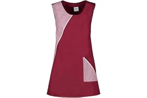Siry Work Grembiule Donna Art. FRESIA 35% Cotone 65% Poliestere Taglia Unica MADE IN ITALY Ideale per Maestra, Alimentari, Parrucchiera, Estetista, Impresa di pulizie
