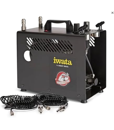 Compressore Silenzioso Iwata IS-875 SMART JET PRO Per Aerografo: Tecnologia Smart E Bassa Manutenzione