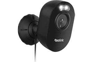 Reolink WiFi Camera Outdoor Lumus 4MP, Spotlight Camera Plug-in, 2.4/5GHz WiFi CCTV Security Camera, Smart AI Detection, Color Night Vision, Cloud/SD Card for 24/7 Protection, Black