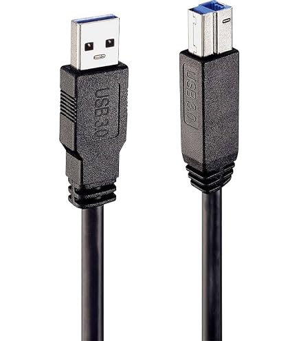 CERRXIAN Adattatore USB 3.0 Da Tipo A Femmina A Tipo B Maschio, 5 Gbps, 2 Pezzi, Per Stampanti E Scanner