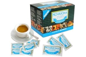 I0738 50 BUSTINE NOVAROMA ZUCCHERO AROMATIZZATO GUSTO ANICE SAMBUCA
