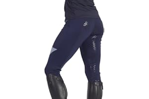 Autumnn Equestrian Riding Tights Horse Riding Ladies Women Silicone Full Seat with Phone Pockets Jodhpurs Horse Riding/Gym/Yoga Leggings Tights Breeches
