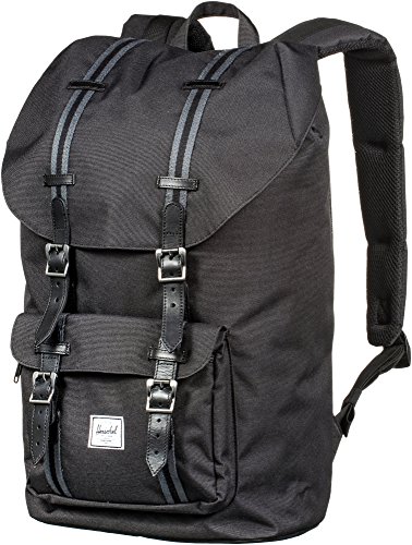 Herschel Little America Rucksack Schwarz Grau  OneSize