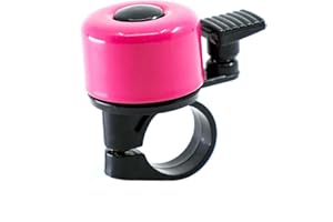CRAZY SAFETY Campanello da Bicicletta per Adulti e Bambini - Campanello da Montare a Destra o a Sinistra del Manubrio - Per Tutti i Manubri di MTB, BMX, Monopattini, Tricicli e Molto Altro - Segnalatore Acustico