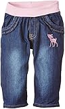 SALT AND PEPPER Baby Girls NB Jeans L.friends Plain Jeans