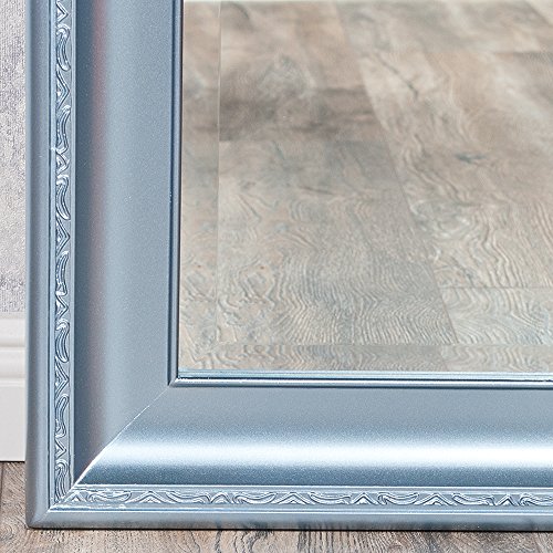 SPIEGEL Copia 180x70cm WANDSPIEGEL BAROCK ANTIK-SILBER HOLZRAHMEN UND FACETTE - 5