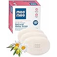 Mee Mee Baby Soap Nourishing Bathing Bar with Chamomile & Olive |Ph Balanced Dermatologist-Approved for Gentle Baby Skin, Tear-Free Formula, Natural Extracts | 75g (Pack of 3)