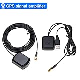 The receiver unit receives the outside GPS satellite signal,amplifys the signal and transmit to the transmitter unit.The transmitter unit amplifys the signal again and transmit in your car, enhance the GPS signal in your car.