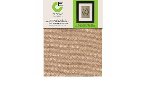 laminated burlap