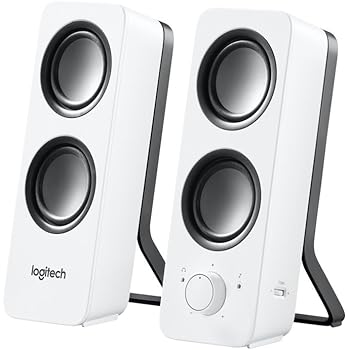 Midnight Black Logitech Z150 Stereo Speakers